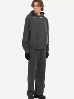 Men C2H4 001 - Agitator Distressed Hoodie