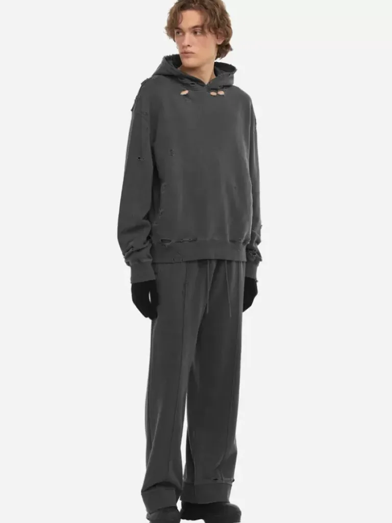 Men C2H4 001 - Agitator Distressed Hoodie