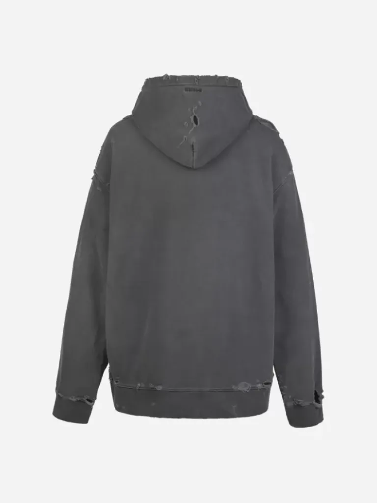 Men C2H4 001 - Agitator Distressed Hoodie