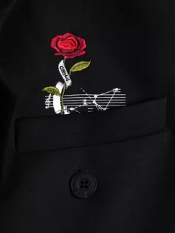 Men C2H4 003 - Alternate Scarf Variant Tailored Sleeveless Jacket