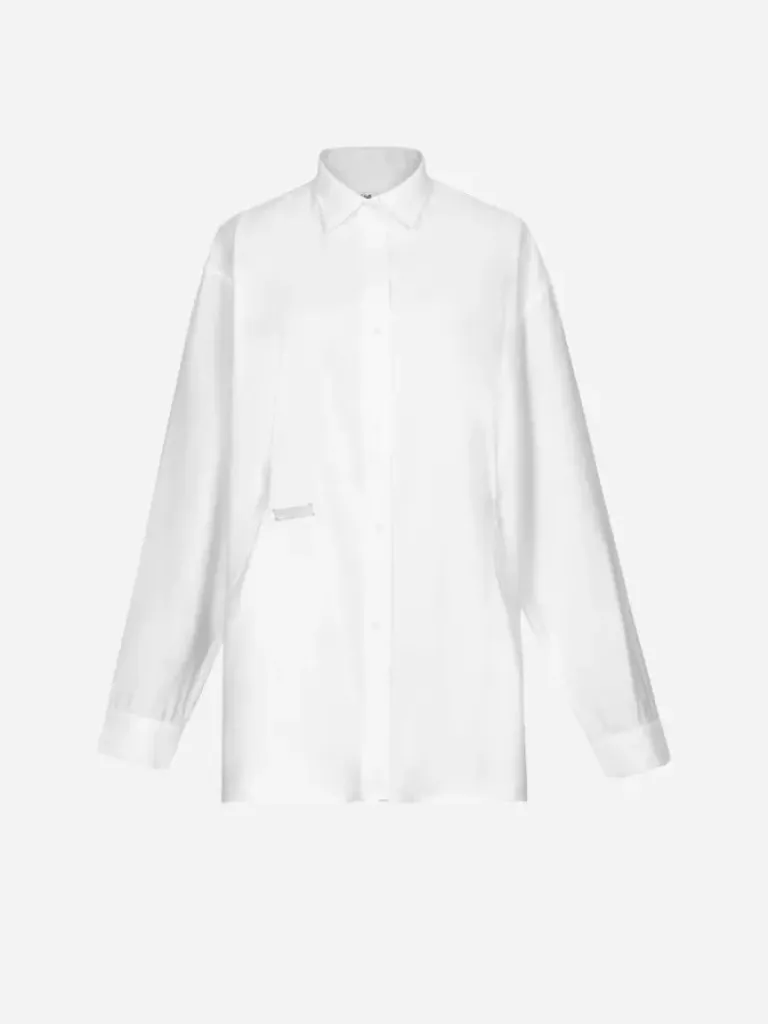 Women C2H4 004 - Arc Cutting Ripple Shirt
