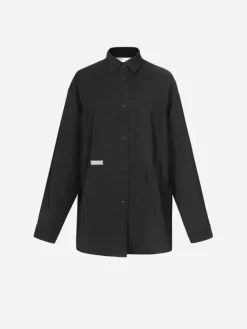 Women C2H4 004 - Arc Cutting Ripple Shirt
