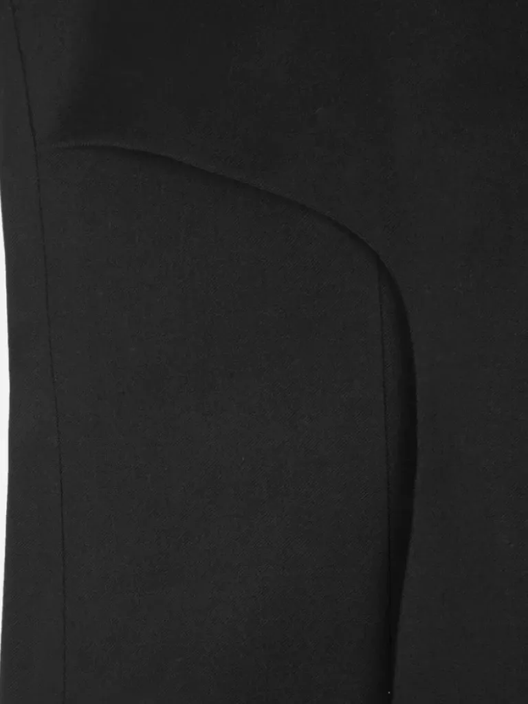 Women C2H4 004 - Arc Cutting Splicing Layered Tailored Jacket