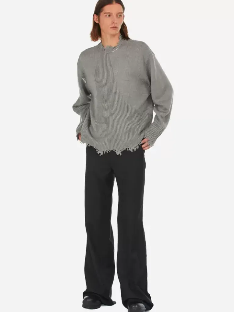 Men C2H4 002 - Arc Sculpture Knit Sweater