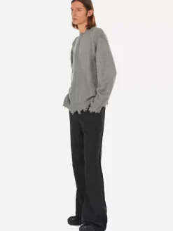 Men C2H4 002 - Arc Sculpture Knit Sweater
