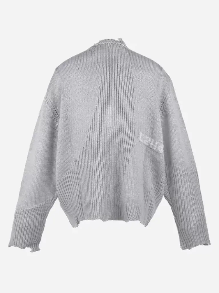 Men C2H4 002 - Arc Sculpture Knit Sweater