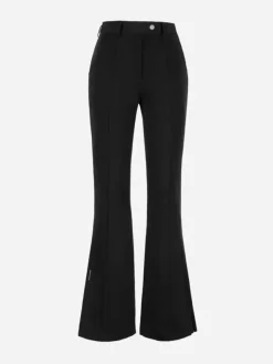 Women C2H4 004 - Arc Splicing Flappy Flared Trousers