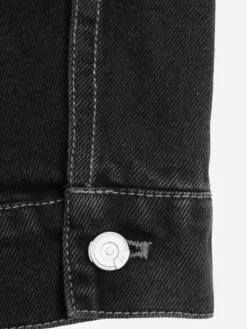 Men C2H4 005 - Asteroid Raw Edge Denim Jacket