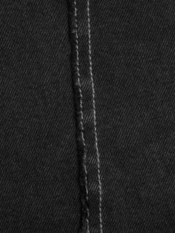 Men C2H4 005 - Asteroid Raw Edge Denim Jacket