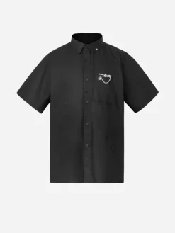Men C2H4 005 - Asteroid Raw Edge Shirt