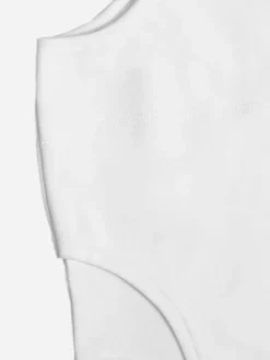 Women C2H4 003 - Asymmetrical Arc Layered Tanktop