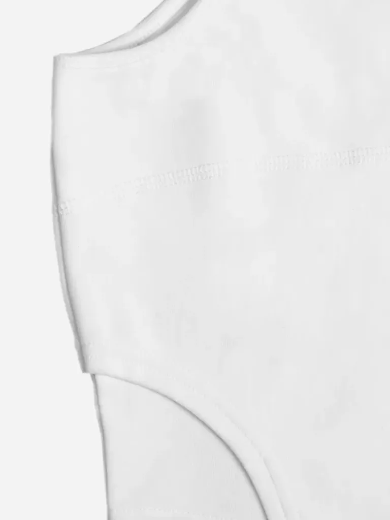 Women C2H4 003 - Asymmetrical Arc Layered Tanktop