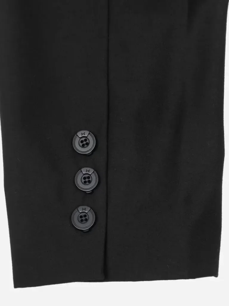 Women C2H4 004 - Asymmetrical Double Lapel Tailored Jacket