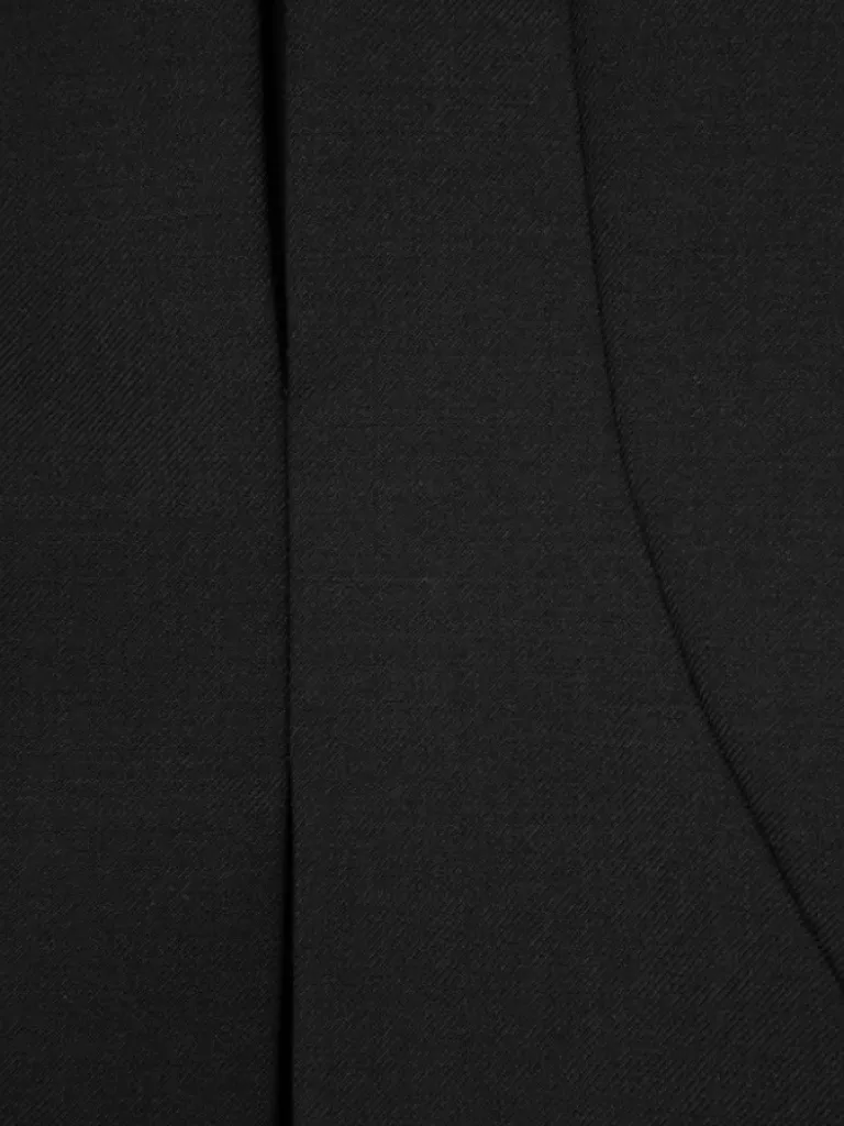 Men C2H4 005 - Asymmetric Intervein Panelled Tailored Coat