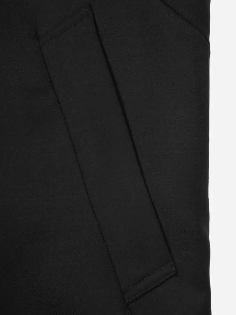 Men C2H4 005 - Asymmetric Intervein Panelled Tailored Coat
