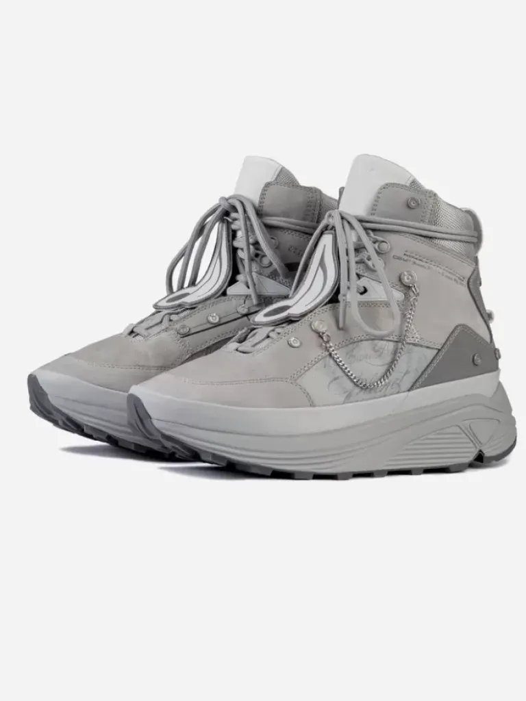 Men C2H4 003 - "Atom" Alpha Pewter