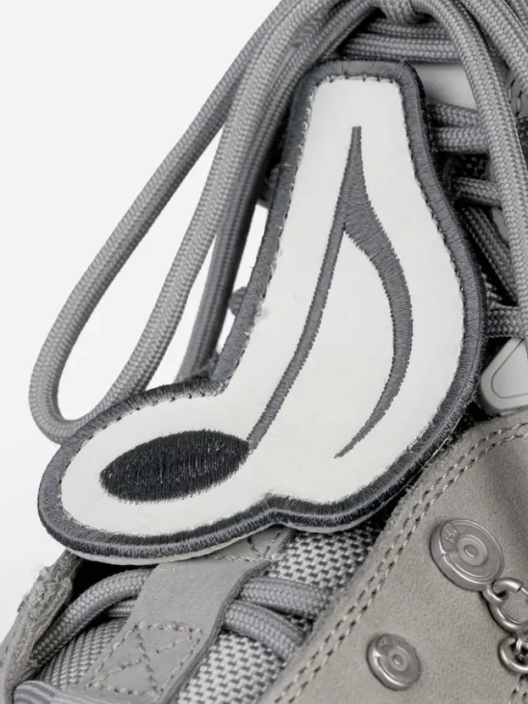 Men C2H4 003 - "Atom" Alpha Pewter