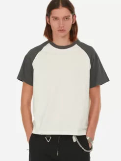 Men C2H4 007 - Basics Paneled T-Shirt