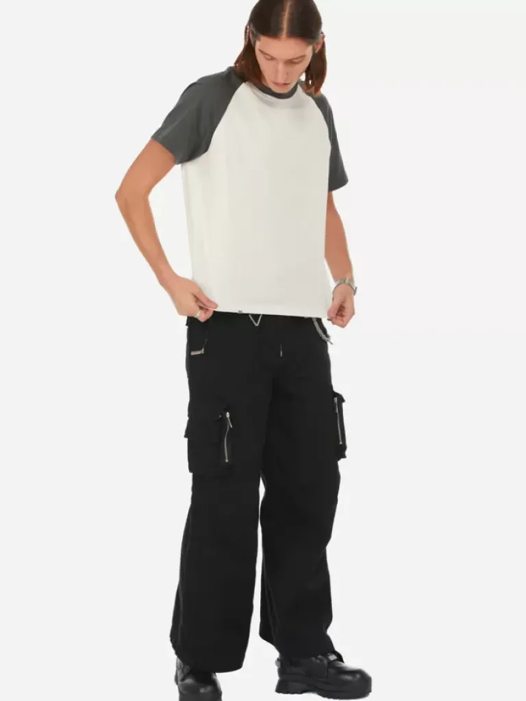 Men C2H4 007 - Basics Paneled T-Shirt