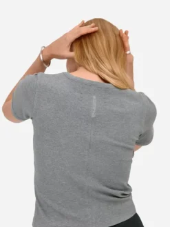 Women C2H4 007 - Basics Rib Knit T-Shirt