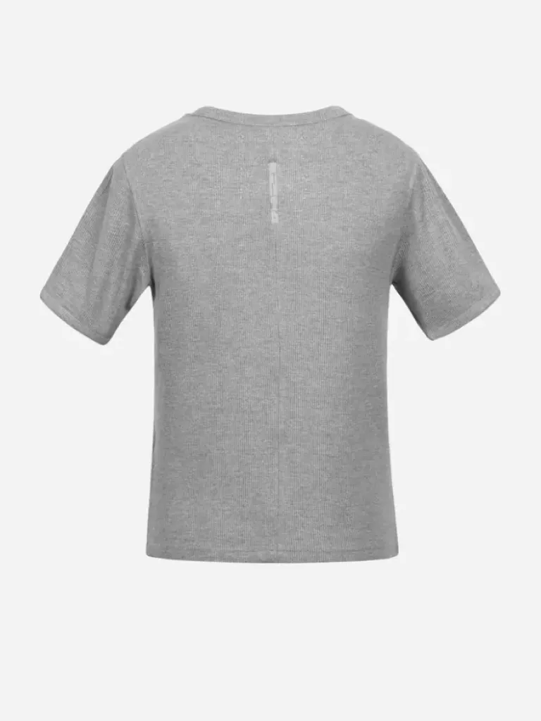 Women C2H4 007 - Basics Rib Knit T-Shirt