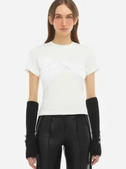 Women C2H4 006 - "Bow" Shape T-Shirt