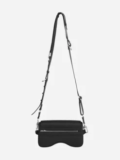 Women C2H4 005 - "Callisto" Curved Leather Shoulder Bag