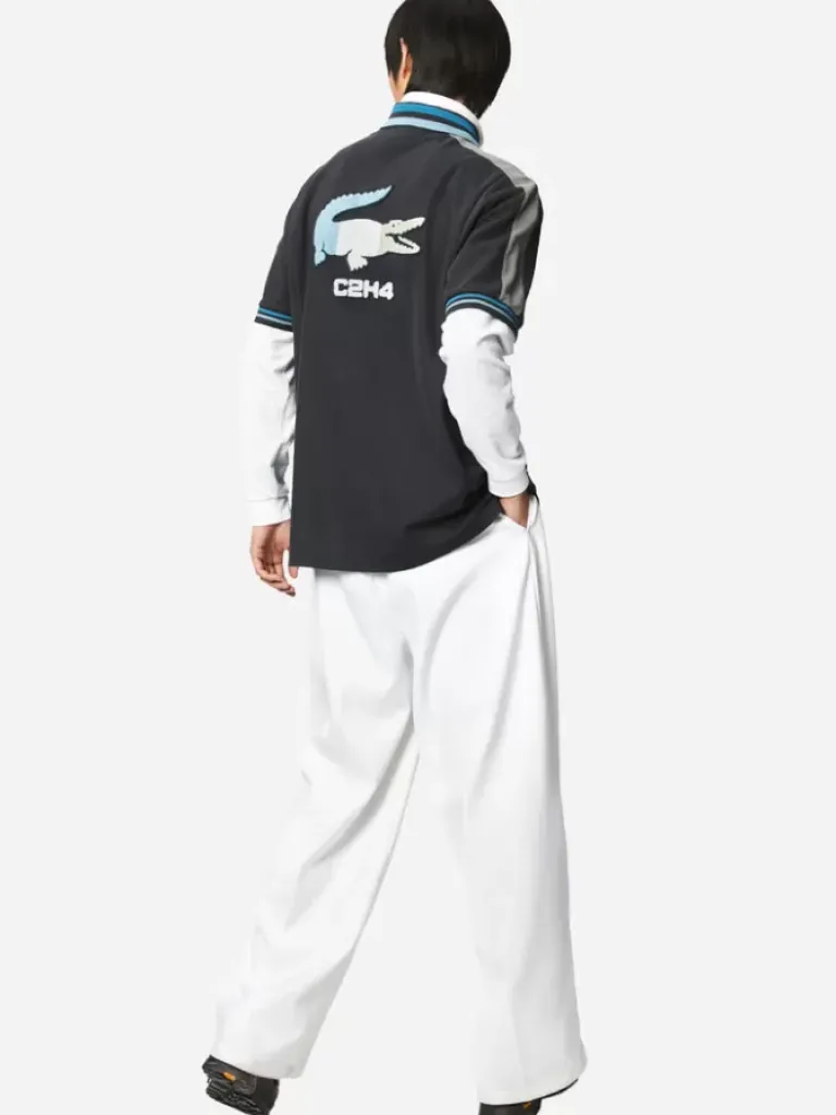 Men C2H4 X Lacoste Appqliue Logo Polo