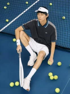 Men C2H4 X Lacoste Appqliue Logo Polo