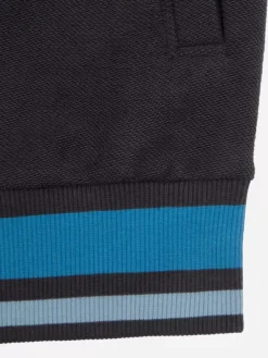 Men C2H4 X Lacoste Paneled Applique Inside-Out Crewneck