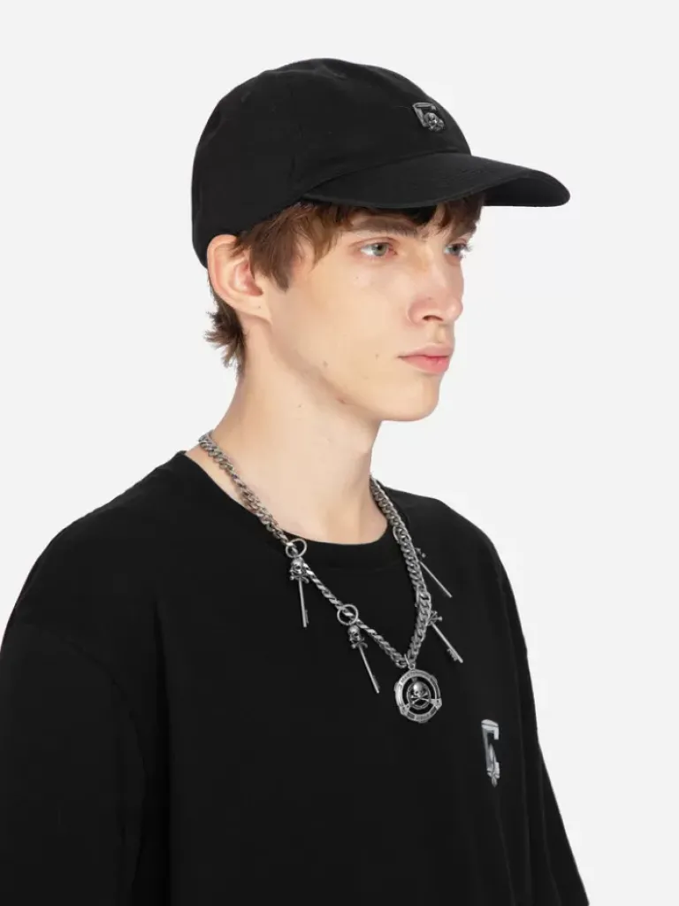 Men C2H4 ® X Mastermind Japan Badged Baseball Cap