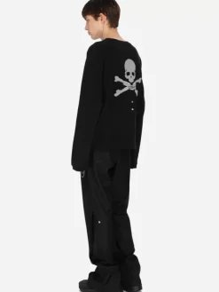 Men C2H4 ® X Mastermind Japan X Mmj Applique Logo Crewneck