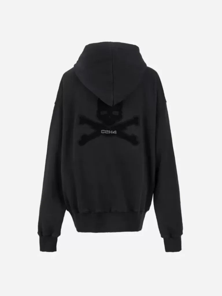 Men C2H4 ® X Mastermind Japan "C-Mastermind" Applique Logo Hoodie