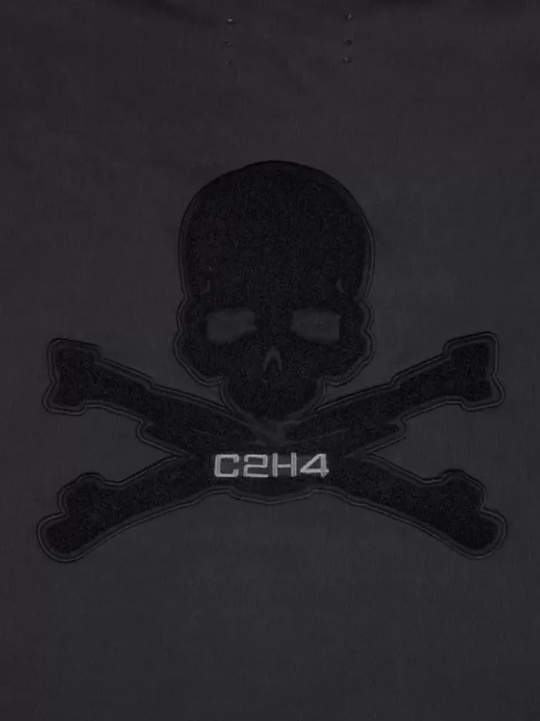 Men C2H4 ® X Mastermind Japan "C-Mastermind" Applique Logo Hoodie