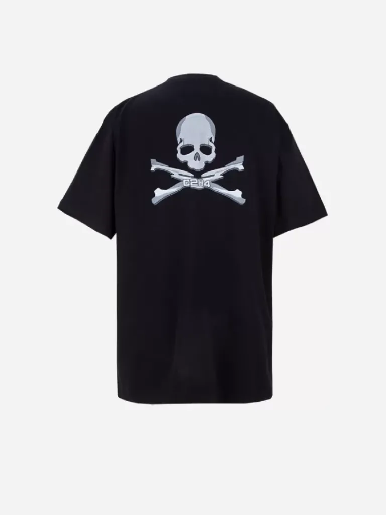 Men C2H4 ® X Mastermind Japan "C-Mastermind" Printed Logo T-Shirt