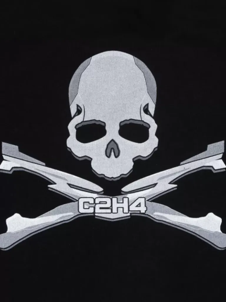 Men C2H4 ® X Mastermind Japan "C-Mastermind" Printed Logo T-Shirt