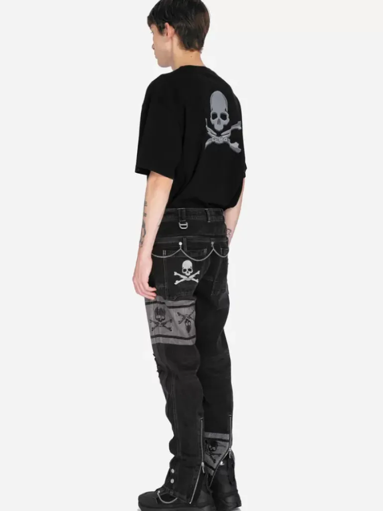 Men C2H4 ® X Mastermind Japan Double Waist Jeans