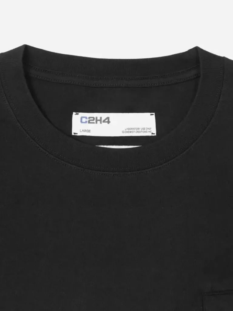 Men C2H4 006 - "Club Emblem Pin" T-Shirt