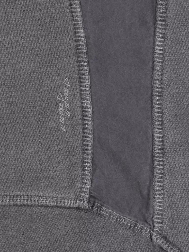 Men C2H4 002 - Cold-Dye Panelled Hoodie