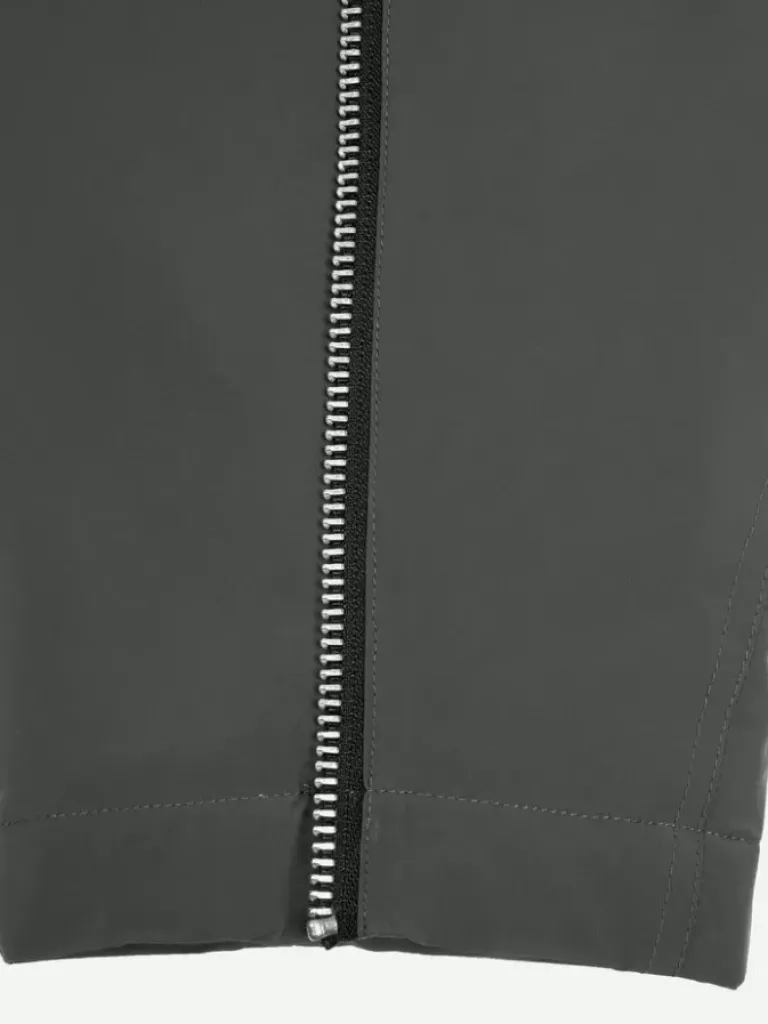 Men C2H4 006 - Continuous Zipper Quilted Coat