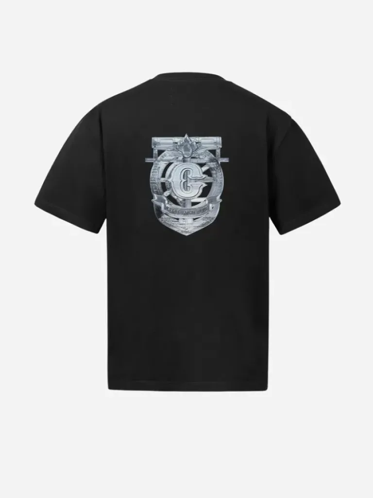 Men C2H4 005 - "Corrosion Club Badge" Wrinkled T-Shirt
