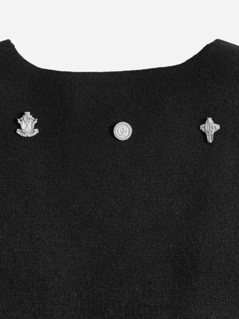 Men C2H4 005 - Deep V-Neck Knit Vest