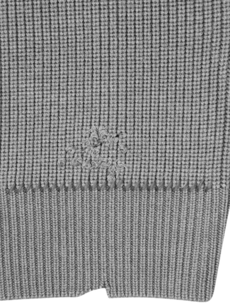 Men C2H4 006 - Distressed Knit Vest