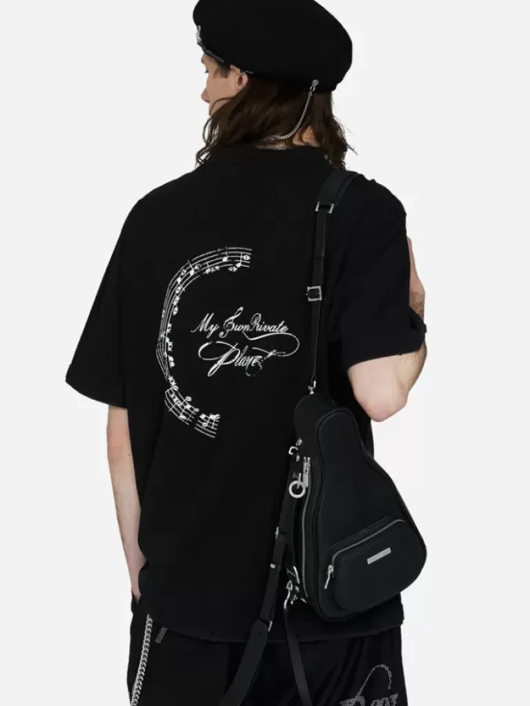 Men C2H4 003 - Distressed Layered T-Shirt