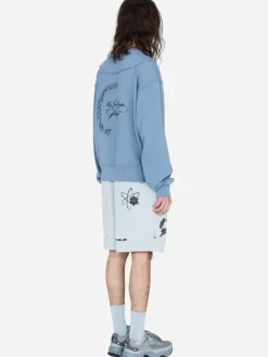 Men C2H4 003 - Distressed Panelled Crewneck