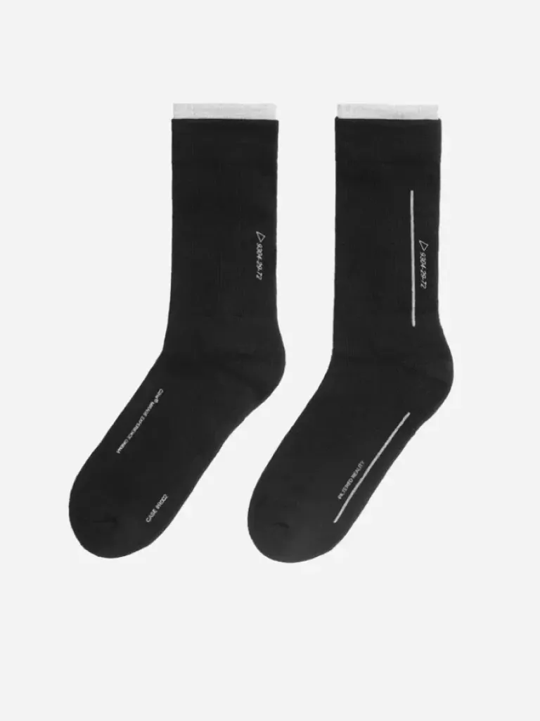 Men C2H4 002 - Double Cuffs Socks