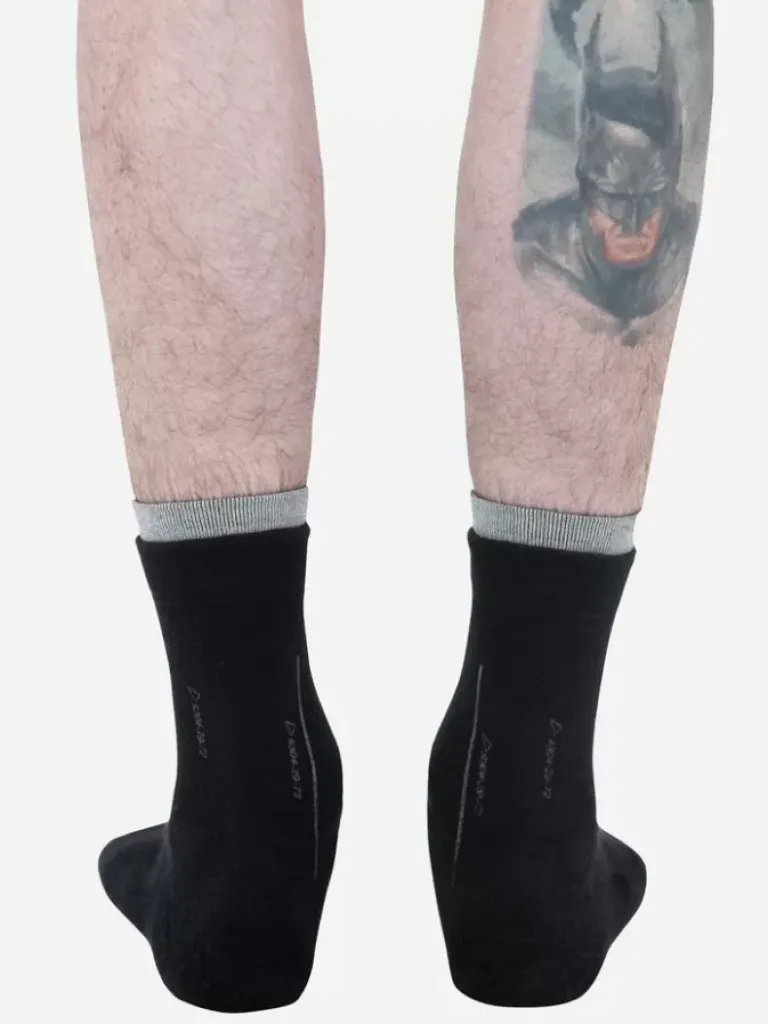 Men C2H4 002 - Double Cuffs Socks