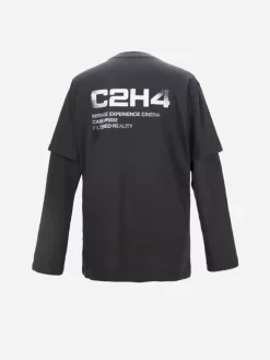 Men C2H4 002 - Double Layer Long-Sleeve T-Shirt