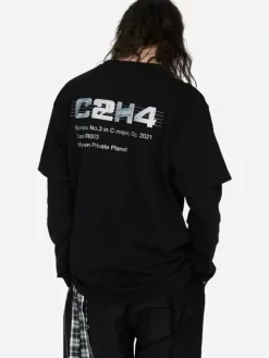 Men C2H4 003 - Double Layer Long-Sleeve T-Shirt
