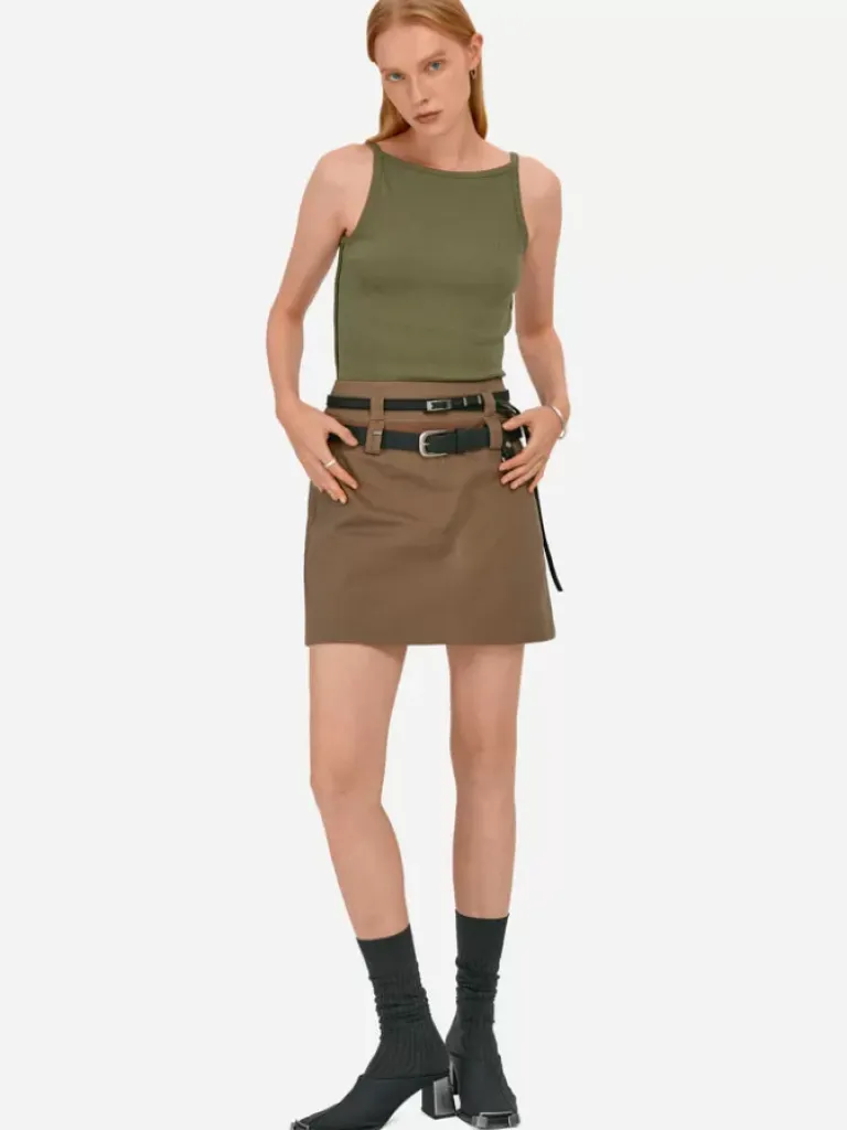 Women C2H4 007 - Easeful Work Skirt